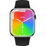 H7 Max Smartwatch με Παλμογράφο Μαύρο