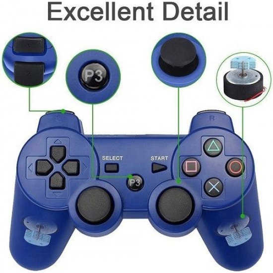 DoubleShock Wireless Controller PS3 Blue