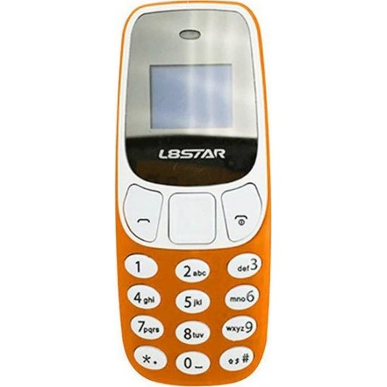 Μίνι Κινητό Τηλέφωνο L8STAR BM10 Dual SIM Με Ελληνικό Μενού - Πορτοκαλί