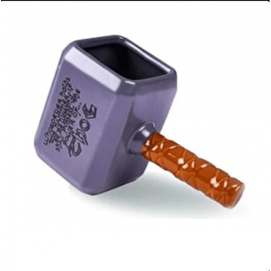 3D Κεραμική Κούπα 350ml Σφυρί Thor