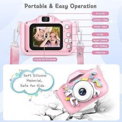 Compact Παιδική Φωτογραφική Μηχανή Unicorn Ροζ Compact Παιδική Φωτογραφική Μηχανή Unicorn Ροζ