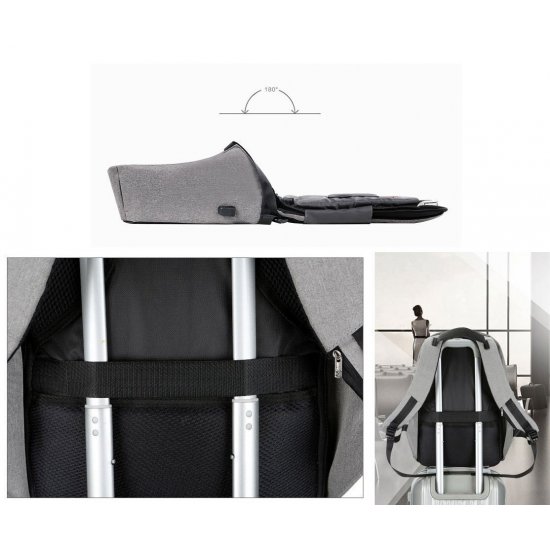 Αντικλεπτικό Σακίδιο Πλάτης L40Z26 Black