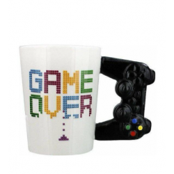 Κεραμική Τρισδιάσταστη Κούπα Game Over