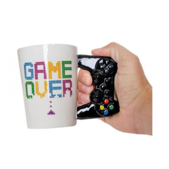 Κεραμική Τρισδιάσταστη Κούπα Game Over Κεραμική Τρισδιάσταστη Κούπα Game Over
