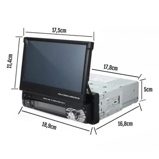 FY-9901 Ηχοσύστημα Αυτοκινήτου Universal 1DIN Bluetooth / USB / AUX με Οθόνη 7″ FY-9901 Ηχοσύστημα Αυτοκινήτου Universal 1DIN Bluetooth / USB / AUX με Οθόνη 7″