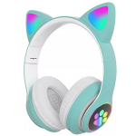 Cat STN-28 Ασύρματα Bluetooth Ακουστικά Πράσινα