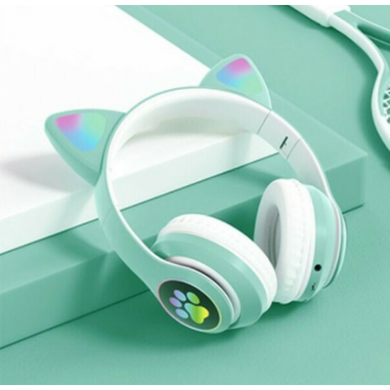 Cat STN-28 Ασύρματα Bluetooth Ακουστικά Πράσινα Cat STN-28 Ασύρματα Bluetooth Ακουστικά Πράσινα