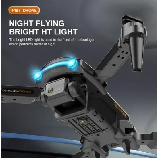 Drone 4K HD / FPV / 50x zoom F187 σε Μαύρο Χρώμα