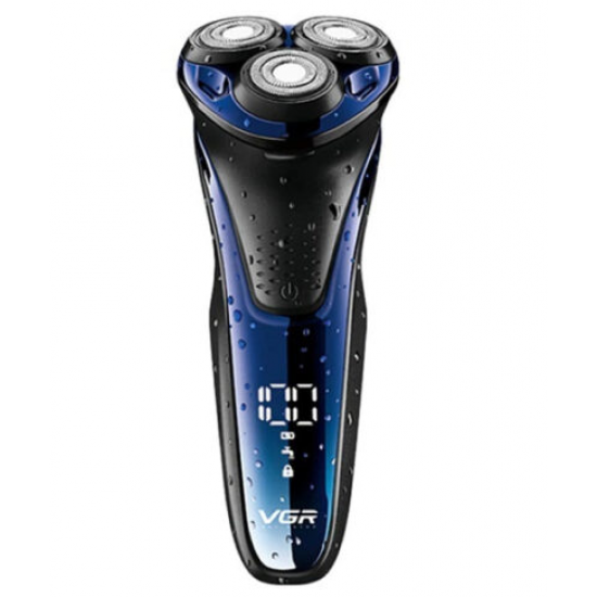 Επαναφορτιζόμενη USB Ξυριστική μηχανή με Οθόνη LCD VGR V-306