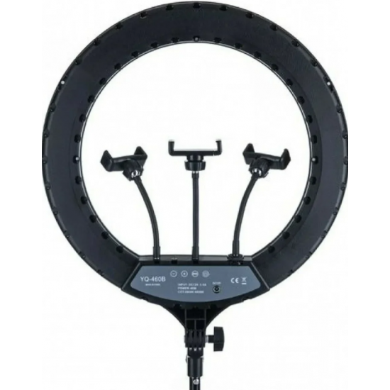 Φωτιστικό Ring Light YQ-580 58cm με Τρίποδο Δαπέδου και Βάση Κινητού