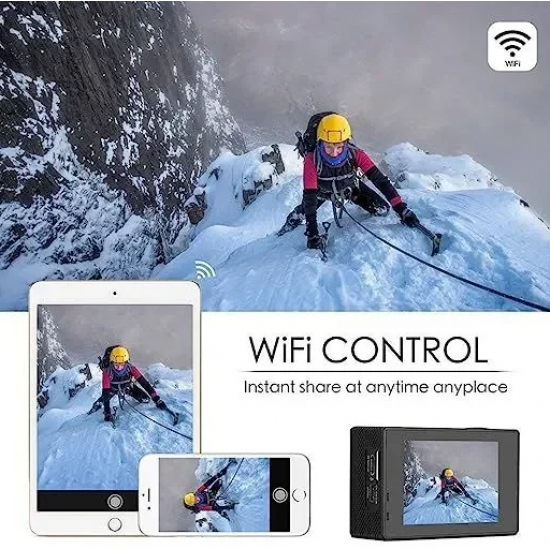 ΑΔΙΑΒΡΟΧΗ ΚΑΜΕΡΑ ΔΡΑΣΗΣ – ACTION CAMERA SPORT SDV4 WiFi OEM HD (720p) με Οθόνη 1.5″ Μαύρη ΑΔΙΑΒΡΟΧΗ ΚΑΜΕΡΑ ΔΡΑΣΗΣ – ACTION CAMERA SPORT SDV4 WiFi OEM HD (720p) με Οθόνη 1.5″ Μαύρη