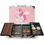 Unicorn Pink Σετ Ζωγραφικής με Βαλιτσάκι 34x23x9cm 145τμχ