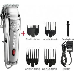 Επαναφορτιζόμενη Κουρευτική Μηχανή Kemei KM-1996 