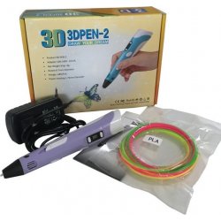 Στυλό 3D Pen Τρισδιάστατης Σχεδίασης - Μωβ
