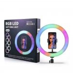 MJ30 Ring Light RGB με Τρίποδο 30cm