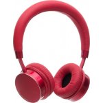 Remax RB-520HB Ασύρματα / Ενσύρματα On Ear Ακουστικά με 8 ώρες Λειτουργίας Κόκκινα