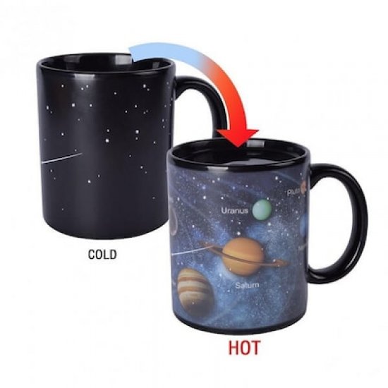 Μαγική Κούπα Που Αλλάζει Χρώμα - Solar System Mug