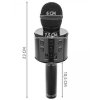 Ασύρματο Μικρόφωνο Ηχείο Bluetooth Karaoke Σε Μαύρο Χρώμα Ασύρματο Μικρόφωνο Ηχείο Bluetooth Karaoke Σε Μαύρο Χρώμα