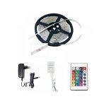 Πληρες Σετ 5 Μετρων Rgb Αδιαβροχης Αυτοκολλητης Led Ταινιας 3528rgb Oem