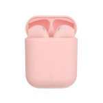 Ακουστικά Inpods 12 Earbud Bluetooth Handsfree και Θήκη Φόρτισης Ροζ