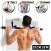 Iron Gym Μονόζυγο Πόρτας – Μπάρα Εκγύμνασης Για Δυνατό Και Καλλίγραμμο Σώμα