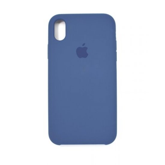 Θήκη Σιλικόνης Για iPhone Μπλέ iPhone Xs Max