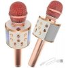 Ασύρματο Μικρόφωνο Ηχείο Bluetooth Karaoke Σε Ανοιχτό Ροζ Χρώμα Ασύρματο Μικρόφωνο Ηχείο Bluetooth Karaoke Σε Ανοιχτό Ροζ Χρώμα