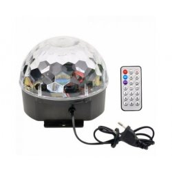 Crystal Magic Ball Light Rgb – Φωτορυθμικό Crystal Magic Ball Light Rgb – Φωτορυθμικό