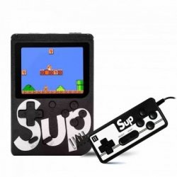 Retro Rechargeable Sup Game Console With 400 Games And Tv Control Black Retro Rechargeable Sup Game Console With 400 Games And Tv Control Black