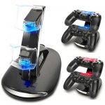 Διπλή Βάση Φόρτισης Για Ασύρματο Χειριστήριο Ps4