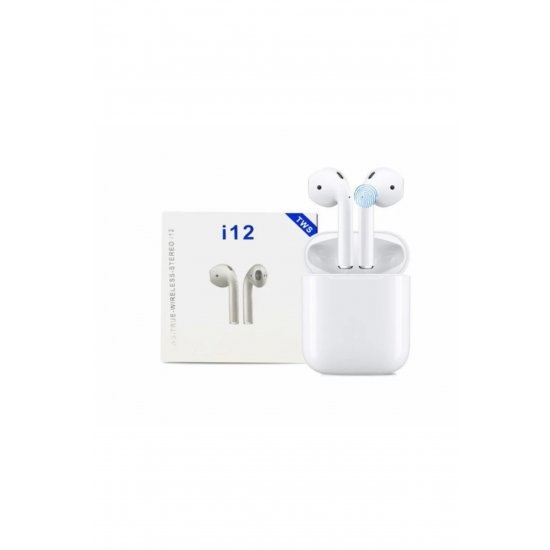 Ασύρματα ακουστικά Bluetooth v5 i12 TWS Wireless Touch