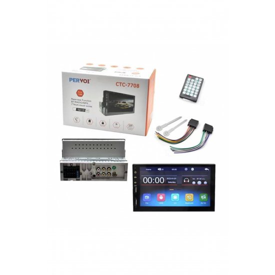 Ηχοσύστημα αυτοκινήτου Universal 2DIN (Bluetooth/WiFi) με οθόνη 7″ CTC-7708