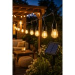 Γιρλάντα ηλιακού φωτός με 20 λαμπτήρες LED – 10 m