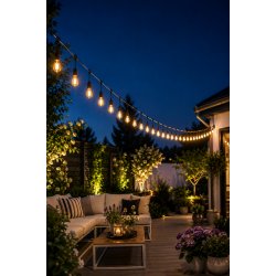 Γιρλάντα ηλιακού φωτός με 20 λαμπτήρες LED – 10 m