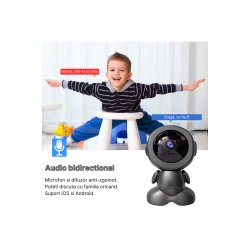 ROBOT WiFi Κάμερα, Μικρόφωνο, Υπέρυθρες, Ανίχνευση κίνησης (GR-V01)