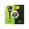 Επάνω Κάτω Σετ 4 Solar Spike Lights Warm White 3000K με Photocell IP65 4x3cm.