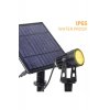 Επάνω Κάτω Σετ 4 Solar Spike Lights Warm White 3000K με Photocell IP65 4x3cm.