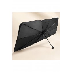 Αναδιπλούμενη ομπρέλα αυτοκινήτου Sun Visor για παρμπρίζ, Αντιηλιακή προστασία, με κάλυμμα, μαύρη Αναδιπλούμενη ομπρέλα αυτοκινήτου Sun Visor για παρμπρίζ, Αντιηλιακή προστασία, με κάλυμμα, μαύρη