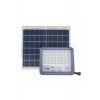 Αδιάβροχο ηλιακό LED Floodlight 100W Cool White 6500K με φωτοκύτταρο και τηλεχειριστήριο IP66