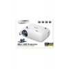 Qhd 220 Mini Projector DLP LED Λάμπα με ενσωματωμένα ηχεία Q-HD 220