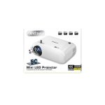 Qhd 220 Mini Projector DLP LED Λάμπα με ενσωματωμένα ηχεία Q-HD 220