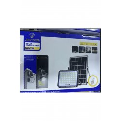 Αδιάβροχος Ηλιακός Προβολέας LED 1000 W με Πάνελ
