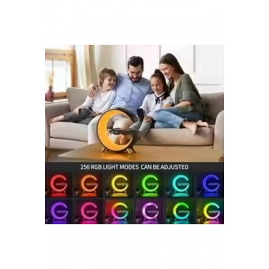 Περιγραφή Wireless Rapid 15W cu Ceas, Lampă LED RGB, Difuzor Bluetooth Περιγραφή Wireless Rapid 15W cu Ceas, Lampă LED RGB, Difuzor Bluetooth