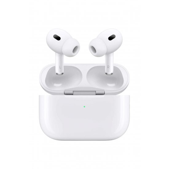 Casti ασύρματο in-ear Pro 2, microfon, μειωτήρας zgomot, incarcare USB-C, alb