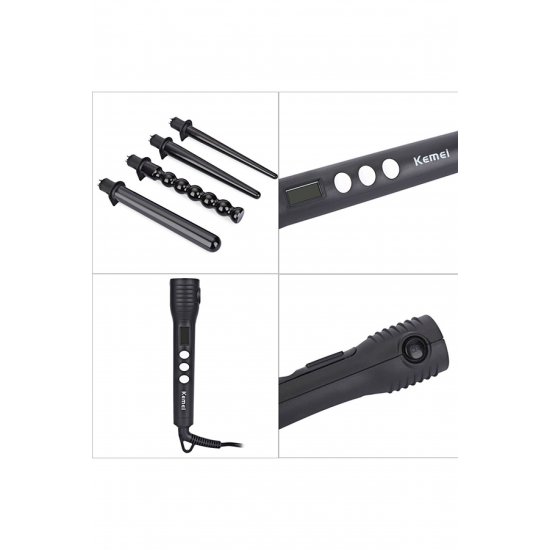 ΨΑΛΙΔΙ KEMEI MULTISTYLER 4 ΣΕ 1 ΓΙΑ ΔΙΑΦΟΡΤΟΥΣ ΤΥΠΟΥΣ ΜΠΟΥΚΛΕΣ KM-4083 OEM
