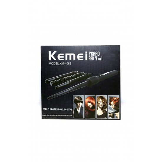 ΨΑΛΙΔΙ KEMEI MULTISTYLER 4 ΣΕ 1 ΓΙΑ ΔΙΑΦΟΡΤΟΥΣ ΤΥΠΟΥΣ ΜΠΟΥΚΛΕΣ KM-4083 OEM