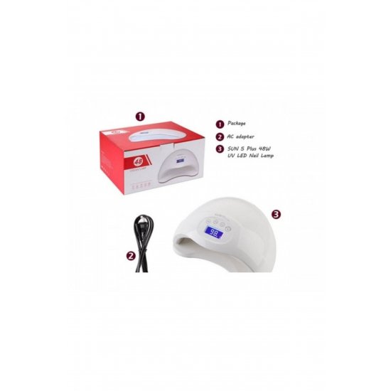 Επαγγελματικό στεγνωτήριο νυχιών 48 W UV LED Sun 5 Plus