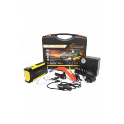 Power Bank & Αεραντλία Αυτοκινήτου Συμπιεστής με Φακό Αστυνομίας LED - Μίζα