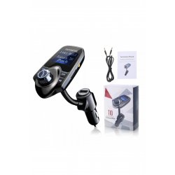 T10 Bluetooth MP3 Player / Πομπός FM, για αυτοκίνητο, υποδοχή κάρτας TF OEM