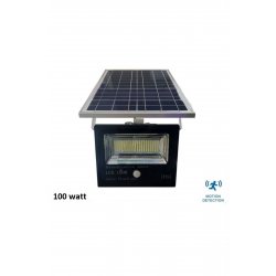 Προβολέας εξωτερικού χώρου LED 100w με Φωτοβολταϊκό Πάνελ και OEM ανίχνευσης κίνησης Προβολέας εξωτερικού χώρου LED 100w με Φωτοβολταϊκό Πάνελ και OEM ανίχνευσης κίνησης